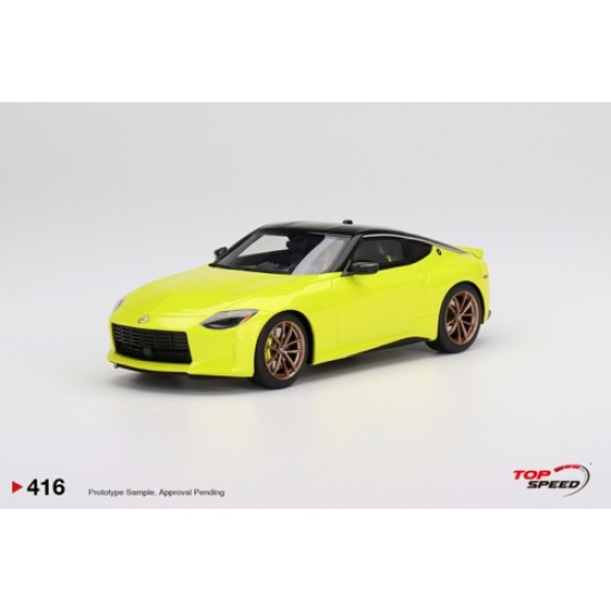 TS0416 - 1/18 NISSAN Z PROTO SPEC 2023 IKAZUCHI YELLOW LHD