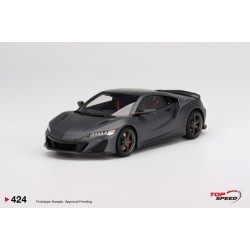 TS0424 - 1/18 ACURA NSX TYPE S 2022 GOTHAM GRAY MATTE TS0424 - 1/18 ACURA NSX TYPE S 2022 GOTHAM GRAY MATTE