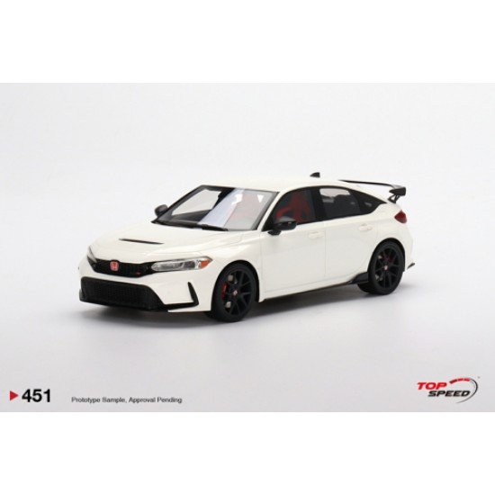 1/18 HONDA CIVIC TYPE R CHAMPIONSHIP WHITE (RHD) 2023