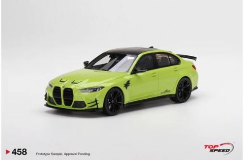 1/18 BMW AC SCHNITZER M3 COMPETITION G80 SAO PAULO YELLOW TS0458
