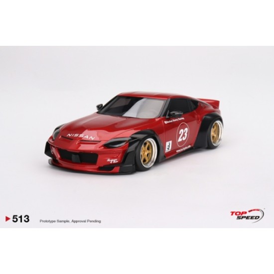 TS0513 - 1/18 NISSAN Z (RZ34) PANDEM PASSION RED