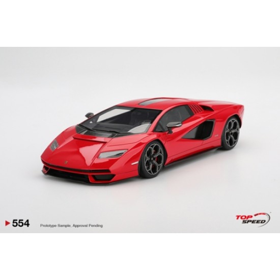 1/18 LAMBORGHINI COUNTACH PLI 800-4 ROSSO MARS