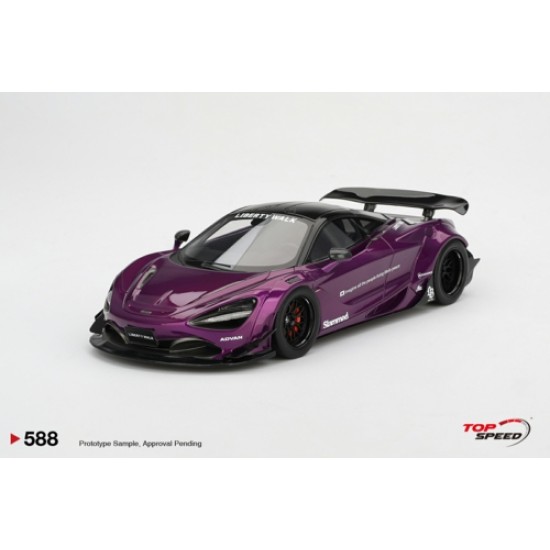 1/18 MCLAREN 720S LB WORKS PURPLE