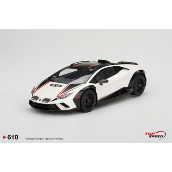 1/18 LAMBORGHINI HURACAN STERRATO BIANCO ASOPO