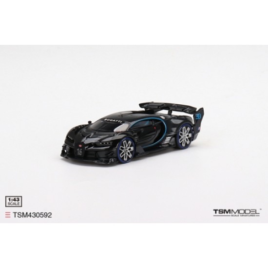 1/43 BUGATTI VISION GRAN TURISMO BLACK (RESIN) TSM430592