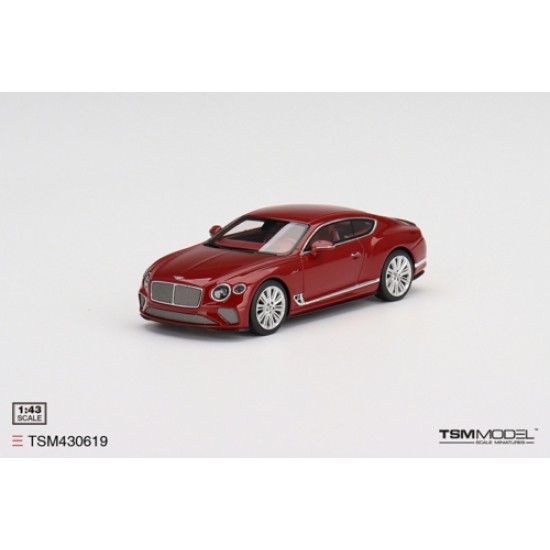 1/43 BENTLEY CONTINENTAL GT SPEED 2022 CANDY RED