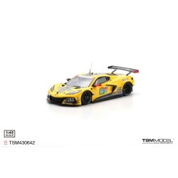 1/43 CHEVROLET CORVETTE C8.R NO.64 CORVETTE RACING 2022 WEC SEBRING 1000 MILES GTE PRO 2ND PLACE 1/43 CHEVROLET CORVETTE C8.R NO.64 CORVETTE RACING 2022 WEC SEBRING 1000 MILES GTE PRO 2ND PLACE