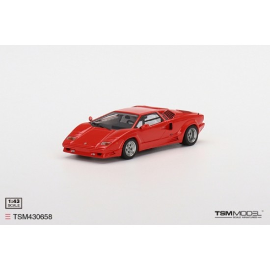 1/43 LAMBORGHINI COUNTACH 25TH ANNIVERSARY ROSSO