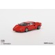 1/43 LAMBORGHINI COUNTACH 25TH ANNIVERSARY ROSSO