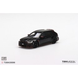 1/43 AUDI RS 6 AVANT ABT JOHANN ABT SIGNATURE EDITION BLACK (RESIN)
