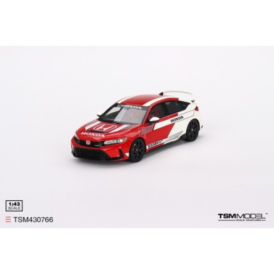 1/43 HONDA CIVIC TYPE R NO.1 2023 PACE CAR RED TSM430766