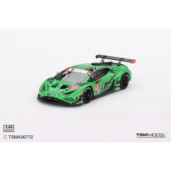 1/43 LAMBORGHINI HURACAN GT3 EVO2 NO.63 IRON LYNX 2023 IMSA DAYTONA 24 HRS