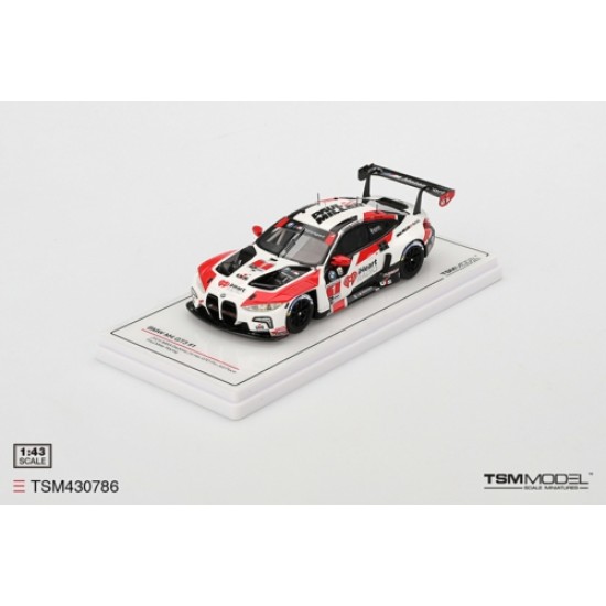 TSM430786 - 1/43 BMW M4 GT3 NO.1 PAUL MILLER RACING  2024 IMSA DAYTONA 24 HRS  GTD PRO 3RD PLACE