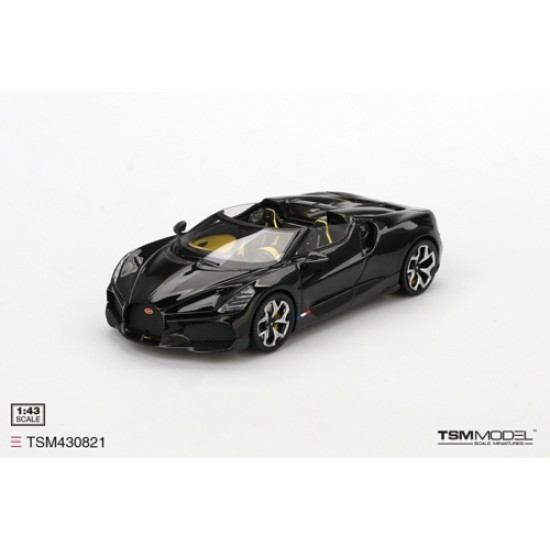 TSM430821 - 1/43 BUGATTI W16 MISTRAL BLACK