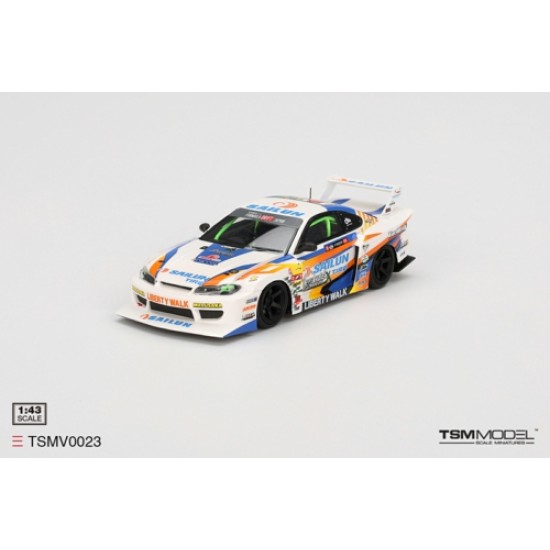 1/43 NISSAN SILVIA (S15) LB-SUPER SILHOUTTE NO.555 2023 FORMULA DRIFT JAPAN