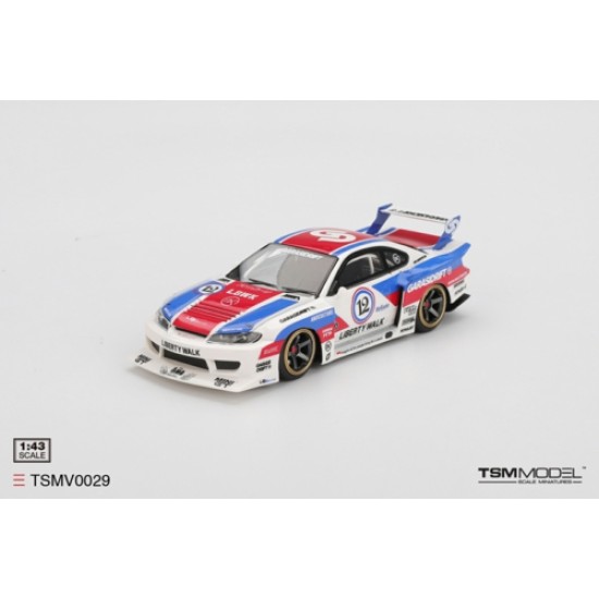 1/43 NISSAN LB-SUPER SILHOUETTE S15 SILVIA GARASIDRIFT X LBWK 2025