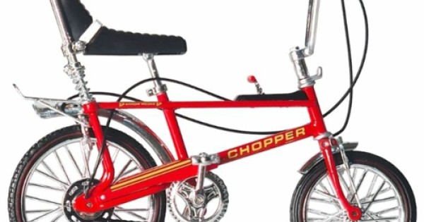 Red chopper clearance bike