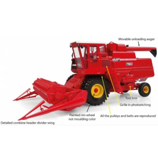 UH6329 - 1/32 MASSEY FERGUSON 760 COMBINE