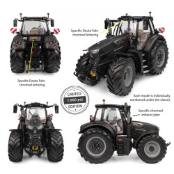 1/32 DEUTZ-FAHR 7250 TTV WARRIOR MATT BLACK 1/32 DEUTZ-FAHR 7250 TTV WARRIOR MATT BLACK