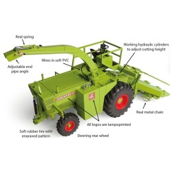 UH6774 - 1/32 CLAAS JAGUAR 80 SF NO CABIN WITH CORN HEADER