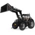 UH6862 - 1/32 DEUTZ-FAHR 6150.4 TTV WARRIOR GLOSS BLACK WITH STOLL FZ 43.27 - FRONT LOADER