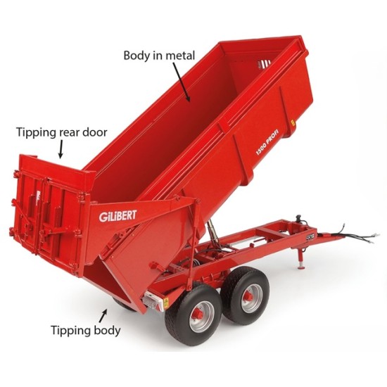 1/32 GILIBERT 1500 PROFI TRAILER (NEW TOOLING)