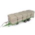 1/32 PACK OF 20 SQUARE SILAGE BALES - GREEN