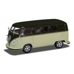 1/43 VOLKSWAGEN CAMPERVAN TYPE 2 (T1) - PALM GREEN AND SAND GREEN