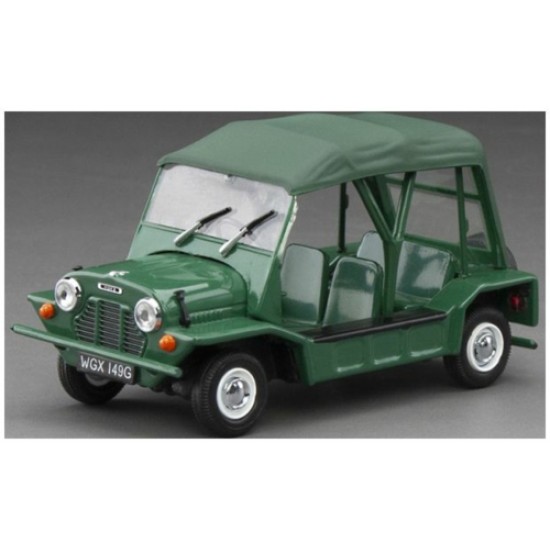 1/43 MOKE MILITARY GREEN WITH 2 FIGURES 21156