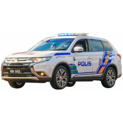 VITV29402 - 1/43 MITSUBISHI OUTLANDER 2018 MALAYSIA POLICE - LIMITED EDITION VITV29402 - 1/43 MITSUBISHI OUTLANDER 2018 MALAYSIA POLICE - LIMITED EDITION