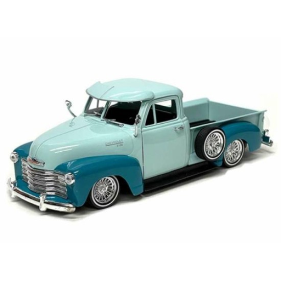 1/24 1953 CHEVROLET 3100 PICKUP LOW RIDER GREEN 22087