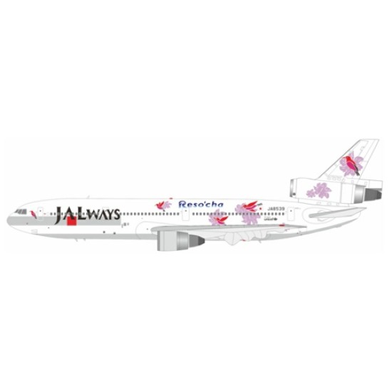 1/200 JALWAYS RESO CHA DC-10-40 JA8539 WITH STAND