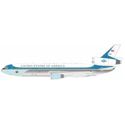 1/200 AIR FORCE ONE DC-10-40 11040 POLISHED WITH STAND