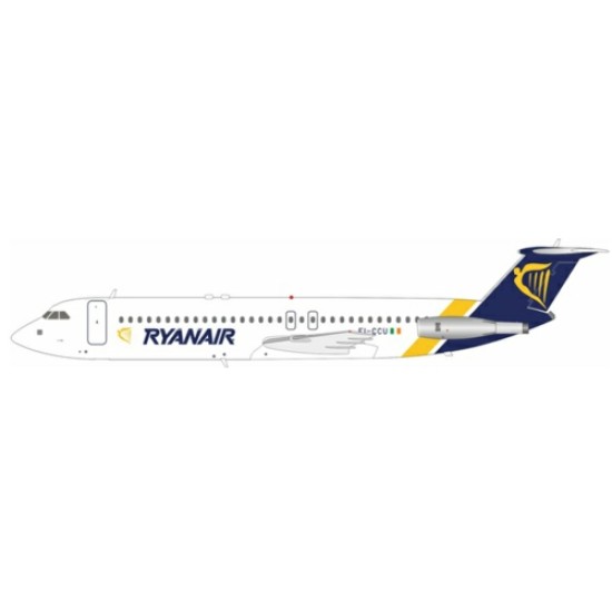 1/200 RYANAIR BAC 111-531FS ONE-ELEVEN EI-CCU WITH STAND 1/200 RYANAIR BAC 111-531FS ONE-ELEVEN EI-CCU WITH STAND