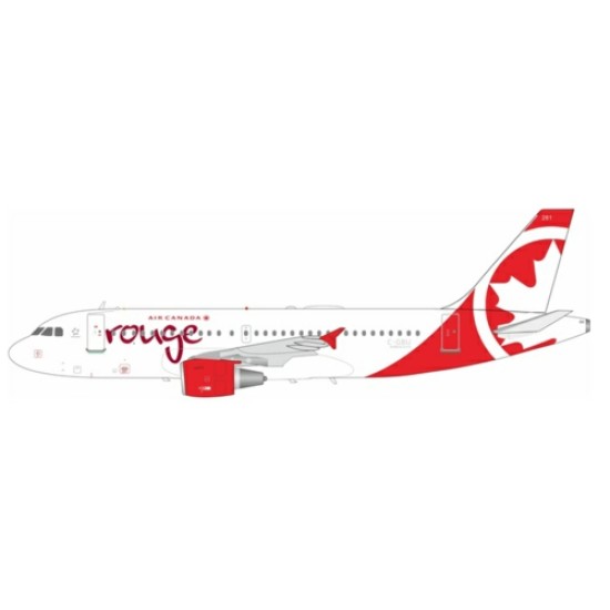 1/200 AIR CANADA ROUGE AIRBUS A319-114 C-GBIJ WITH STAND WB319ACRIJ