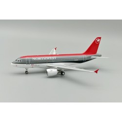 1/200 NORTHWEST AIRLINES AIRBUS A319-114 N301NB WITH STAND WB319NE301