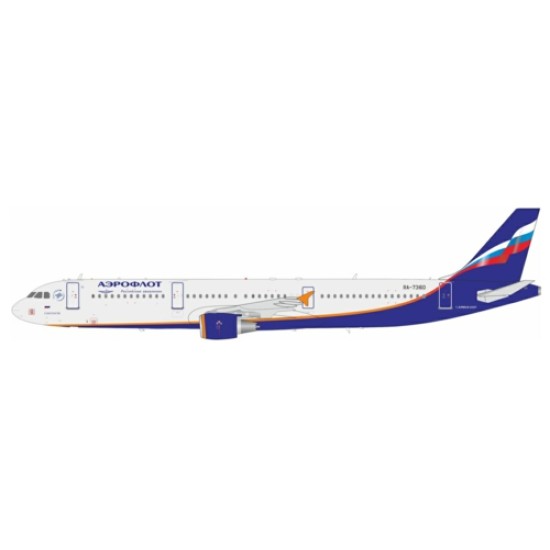 1/200 AEROFLOT - RUSSIAN AIRLINES A321-211 RA-73160 WITH STAND