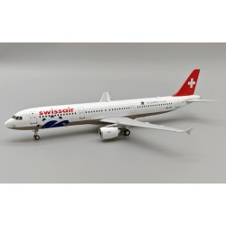 1/200 SWISSAIR AIRBUS A321-111 HB-IOH WITH STAND B-321-IOH