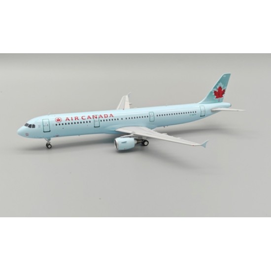 1/200 AIR CANADA AIRBUS A321 ICE BLUE LIVERY C-GITY WITH STAND LIMITED 50 MODELS