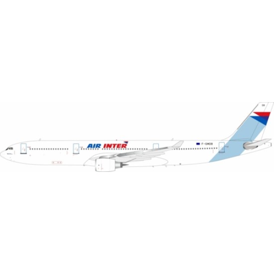 1/200 AIR INTER AIRBUS A330-301 F-GMDB WITH STAND 1/200 AIR INTER AIRBUS A330-301 F-GMDB WITH STAND