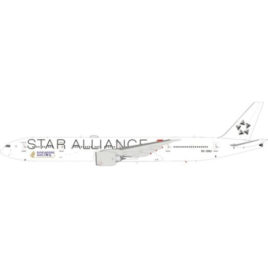 1/400 STAR ALLIANCE (SINGAPORE AIRLINES) BOEING 777-312/ER 9V-SWJ WB4020