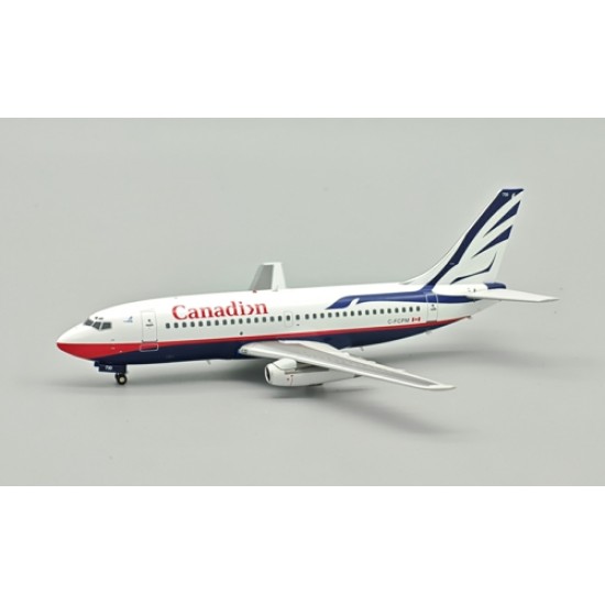1/200 CANADIAN AIRLINES BOEING 737-2T7/ADV C-FCPM WITH STAND B-732-CPM