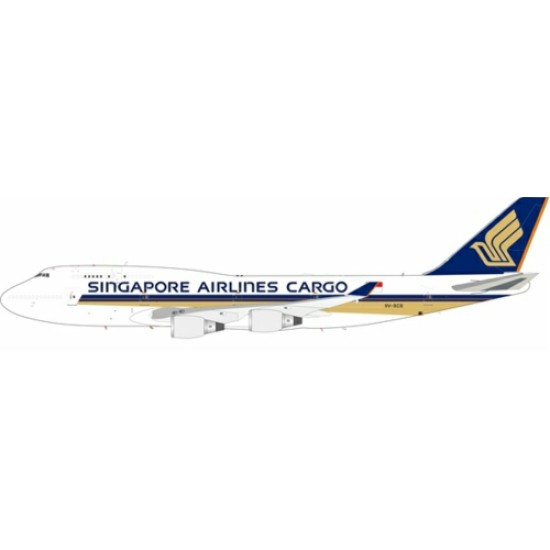 1/200 747-412(BCF) SINGAPORE AIRLINES CARGO 9V-SCB LTD 40 MODELS ONLY 1/200 747-412(BCF) SINGAPORE AIRLINES CARGO 9V-SCB LTD 40 MODELS ONLY