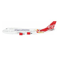 1/200 VIRGIN ATLANTIC AIRWAYS BOEING 747-4Q8 G-VFAB WITH STAND WB744VRFAB