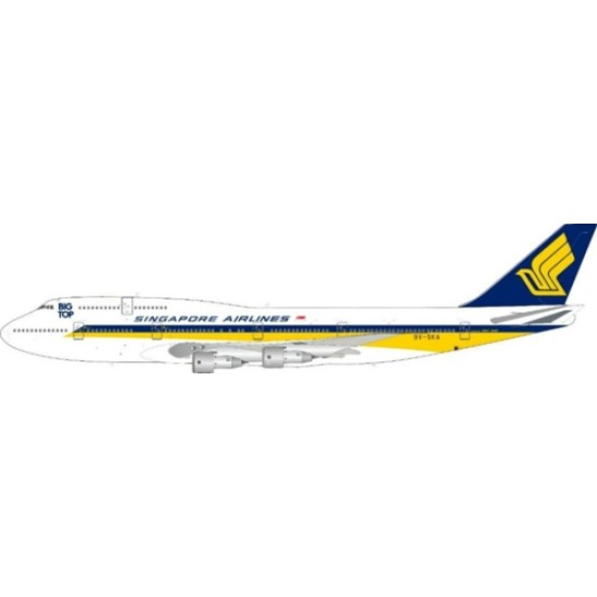 WB7473007 - 1/200 747-312 SINGAPORE AIRLINES BIG TOP 9V-SKA