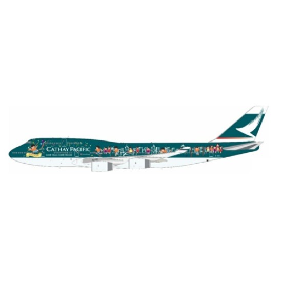 1/200 747-467 CATHAY PACIFIC AIRWAYS - SPIRIT OF HONG KONG B-HOX