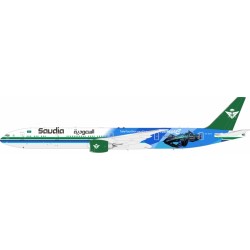 1/200 SAUDI ARABIAN AIRLINES BOEING 777-368/ER HZ-AK43 WITH STAND  WB-773-HZ-AK43