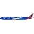 1/200 QATAR AIRWAYS BOEING 777-3DZER A7-BED WITH STAND WB-773-QT-BED