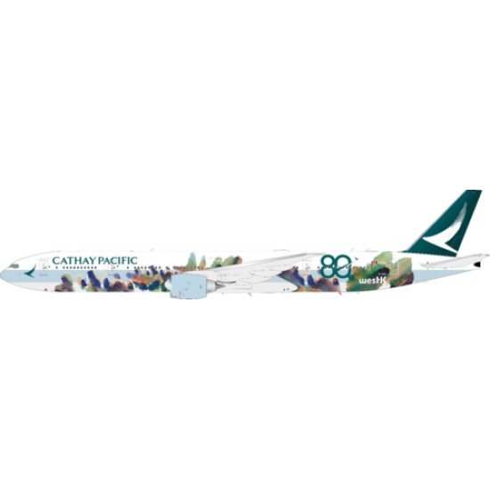 1/200 777-300ER CATHAY PACIFIC SPIRIT OF HONG KONG 80TH ANNIVERSARY B-KQU