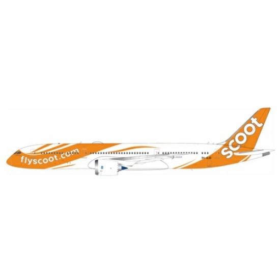 1/200 SCOOT 787-9 9V-OJG WITH STAND LIMITED 29 MODELS WB789TR0JG